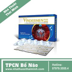 Vindermen Plus - Viên uống tăng cường lưu thông máu