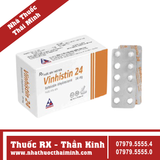 Thuốc Vinhistin 24 - Điều trị rối loạn thần kinh (10 vỉ x 10 viên)