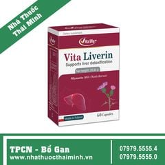 VITA LIVERIN (Hộp 30 viên) - Bổ Gan