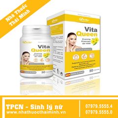375VITA QUEEN (Hộp 50 viên) - Cân Bằng Nội Tiết Tố Nữ