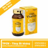 Vitamin C + D Fine Japan (Hộp 60 Viên) - Viên uống bổ sung Vitamin