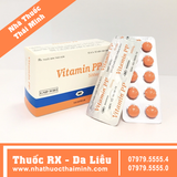 Thuốc Vitamin PP 500mg Mebiphar - Giúp điều trị viêm da (10 vỉ x 10 viên)