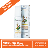 Xịt họng keo ong Vitatree B.pure - Giảm đau rát cổ họng do viêm họng (30ml)