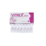 VITREX PLUS (Hộp 7 viên) - Viên Đặt Hỗ Trợ Điều Trị Viêm Phụ Khoa