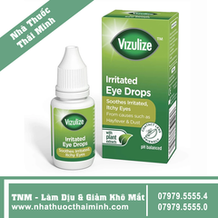 VIZULIZE IRRITATED EYE DROPS