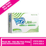 Viên đặt trực tràng VNP Lada Supp - giúp giảm triệu chứng bệnh trĩ (2 vỉ x 7 viên)