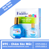 Thuốc nhỏ mắt cho trẻ em V. Rohto For Kids giảm mỏi mắt, đỏ mát, ngứa mắt, ngăn ngừa các bệnh về mắt (13ml)