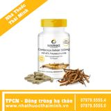 Warnke Cordyceps Extrakt 500mg (Hộp 120 Viên) - Viên uống đông trùng hạ thảo, tăng sức đề kháng