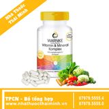 Warnke Vitamin & Mineral Komplex (Hộp 100 viên) - Viên uống tăng cường sức đề kháng