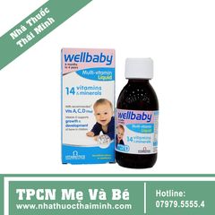 Vitamin Tổng Hợp Wellbaby Cho Bé 6 Tháng – 4 Tuổi