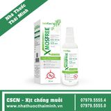 X MOSFREE 50ML - Xịt Đuổi Muỗi, Côn Trùng