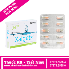 Thuốc Xalgetz 0.4mg - Điều trị tăng sản lành tính ở tuyến tiền liệt (10 viên)