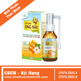 Xịt họng ong nâu Propolis Spray - Giúp giảm ho, đau họng (30 ml)