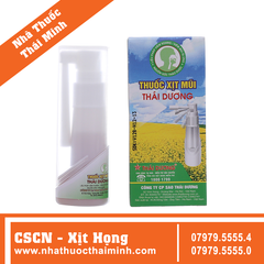 Xịt mũi họng Thái Dương (20ml)