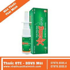 Thuốc xịt mũi Xoang Spray - Trị cúm, viêm mũi xoang (50ml)