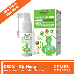 Xịt họng Xuyên Tâm Liên Antivir Plus Sakura (30ml)