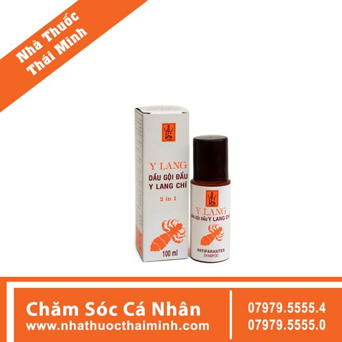 Dầu gội trị chấy Y Lang Chí 100ml - tác dụng tiêu diệt chấy nhanh, hiệu quả cao