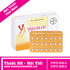Thuốc tránh thai hằng ngày Yasmin (1 vỉ x 21 viên)