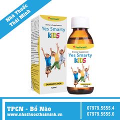 YES SMARTY KIDS 120ML - Siro Ăn Ngon, Tăng Sức Đề Kháng