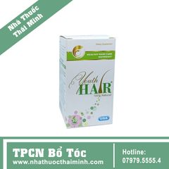 Youth Hair - Viên uống kích thích mọc tóc, ngăn rụng tóc và phục hồi tóc hư tổn