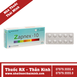 Thuốc Zapnex 10mg - Điều trị duy trì bệnh tâm thần phân liệt (30 viên)