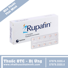 Thuốc Rupafin 10mg - Điều trị viêm mũi dị ứng, mày đay (10 viên)