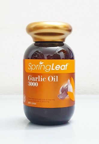 Viên uống tinh dầu tỏi Spring Leaf Garlic Oil 3000mg (Úc) HOT248