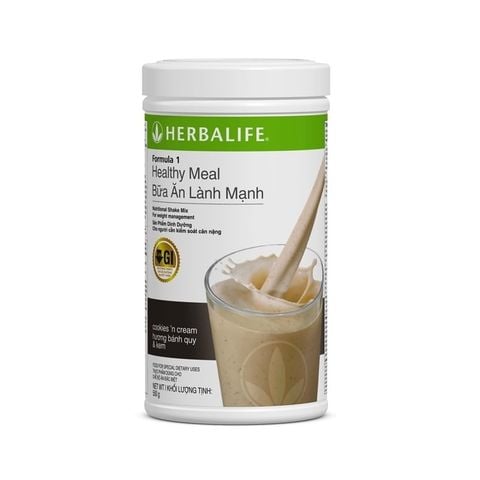 Hỗn Hợp Dinh Dưỡng Công Thức 1 – Hương Bánh Quy và Kem - 550g (HER03)