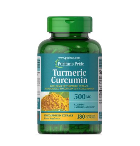 Viên uống Tinh chất Nghệ Vàng Puritan's Pride Turmeric Curcumin 500mg (Mỹ) HOT262