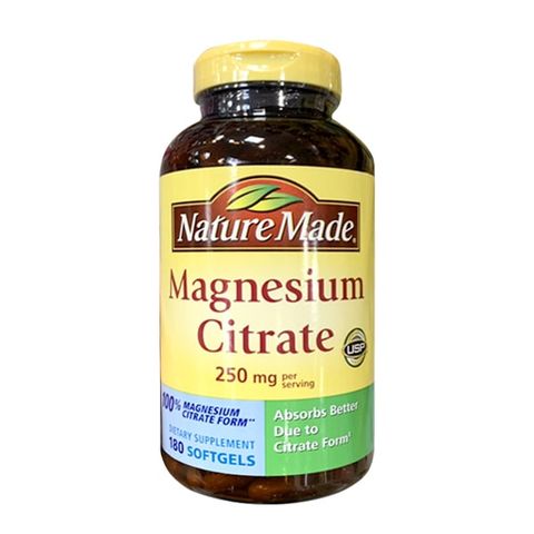 Viên uống bổ sung Magie Nature Made Magnesium Citrate 250mg (Mỹ) HOT220