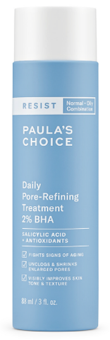 Sản phẩm loại bỏ tế bào chết Paula’s Choice Resist Daily Pore-Refining Treatment With 2% BHA PC19