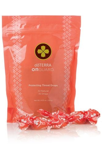 Kẹo ngậm tinh dầu khi cổ họng khô, ngứa, đau rát, viêm cổ họng On Guard® Protecting Throat Drops (OnG13)