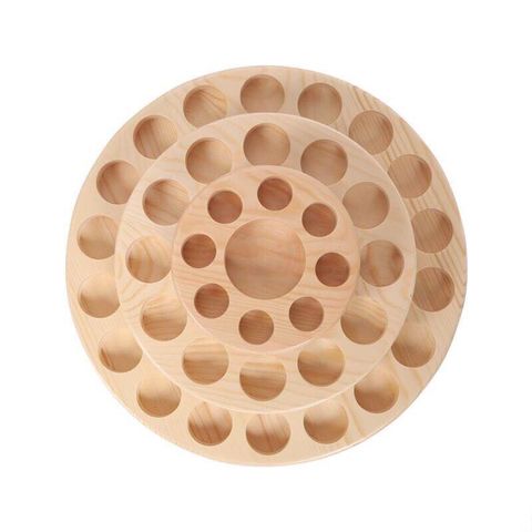 Tháp gỗ trưng bày tinh dầu 3 tầng PK19