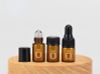 Chai đựng tinh dầu 2ml có đầu bi lăn và ống nhỏ giọt PK17
