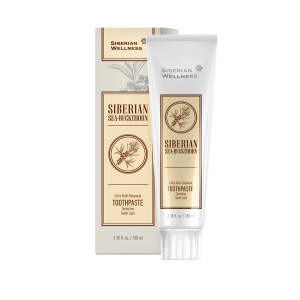 Kem đánh răng thảo dược dành cho trẻ em “Cây Hắc Mai Biển Siberi” cho răng nhạy cảm – SIBERIAN SEA-BUCKTHORN Extra richbotanical toothpaste Sensitive teeth care MP55