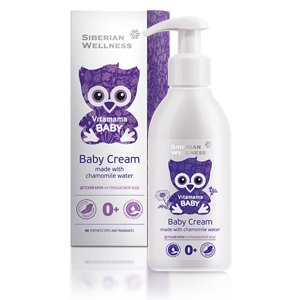 Kem xoa dành cho trẻ em với nước hoa Cúc La mã Vitamama Baby Baby Cream made with chamomile water MP07