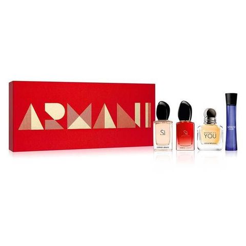 Set 4 chai nước hoa Sì Giorgio Armani (Mỹ) NH112
