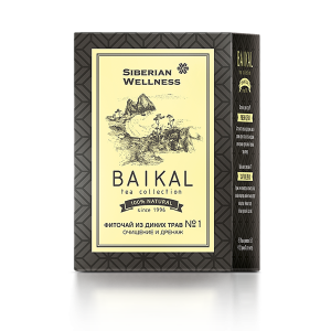 Hỗ trợ thanh nhiệt giải độc và nhuận tràng Trà thảo mộc Baikal tea collection. Herbal tea №1 SK53