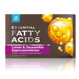 Viên uống hỗ trợ quá trình lão hóa mắt và thoái hóa điểm vàng Essential fatty acids Lutein & zeaxanthin superconcentrate SK09