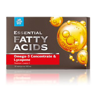 Hỗ trợ hạn chế tình trạng xơ vữa động mạch Essential Fatty Acids Omega-3 Concentrate & Lycopene SK68