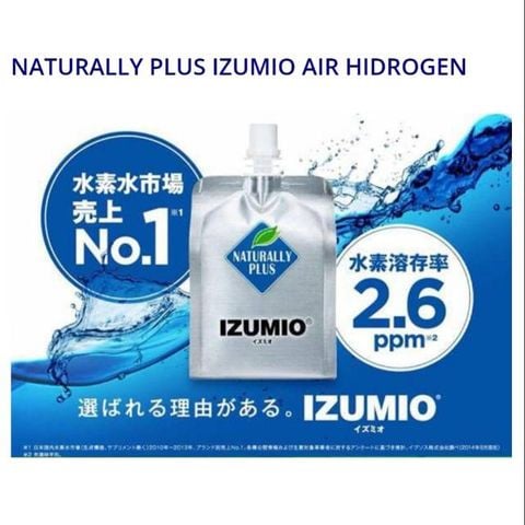 Nước uống thần kỳ giàu hydro IZUMIO (Nhật bản) IZUMIO01