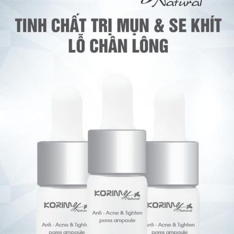 TINH CHẤT TRỊ MỤN VÀ SE KHÍT LỖ CHÂN LÔNG KORIMY (PB51)