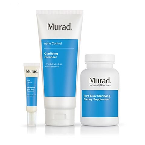 Liệu trình giảm mụn hoàn hảo từ trong ra ngoài Murad (MUR05)
