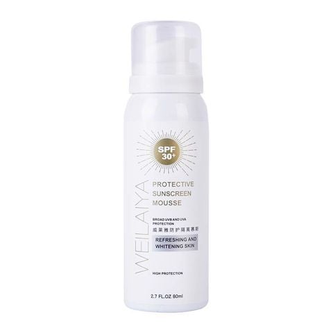 Bọt chống nắng Weilaiya Protect Sunscreen Mousse SPF30+ Wei10