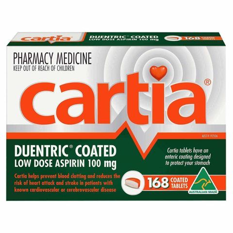 Viên uống phòng ngừa Đột Qụy Cartia (Úc) HOT265