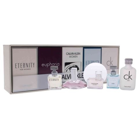 Set Mini 5 chai nước hoa nữ Calvin Klein (Mỹ) NH119