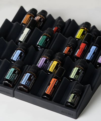 Dụng cụ sắp xếp chai tinh dầu bằng Silicon 4pk PK37