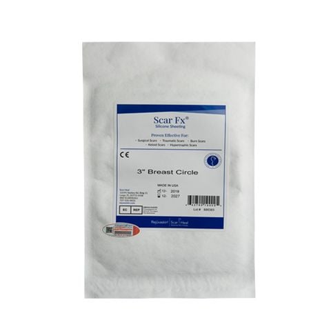 Miếng dán xóa mờ sẹo phẫu thuật ngực Scar FX 3″ Breast Circle (RJ14)