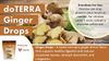 Kẹo ngậm giọt dầu gừng, dầu chanh Ginger Drops (TPCN13)