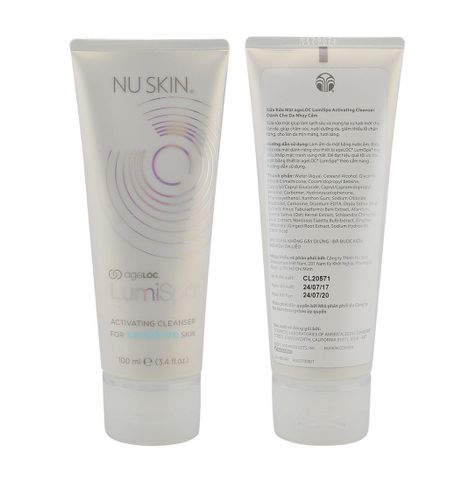 Sữa Rửa Mặt Dành Cho Da Nhạy Cảm ageLOC® LumiSpa® Activating Cleanser for Sensitive Skin (NUK47)